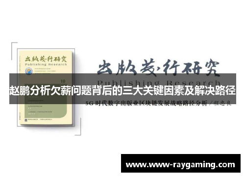 赵鹏分析欠薪问题背后的三大关键因素及解决路径